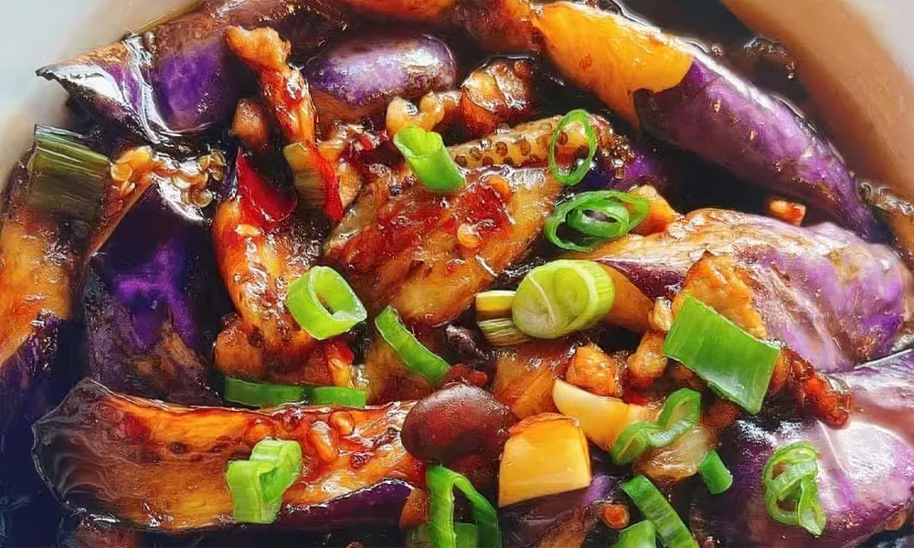 Braised Eggplant at WOK IN Asian Cuisine, an Asian Restaurant in Saint John