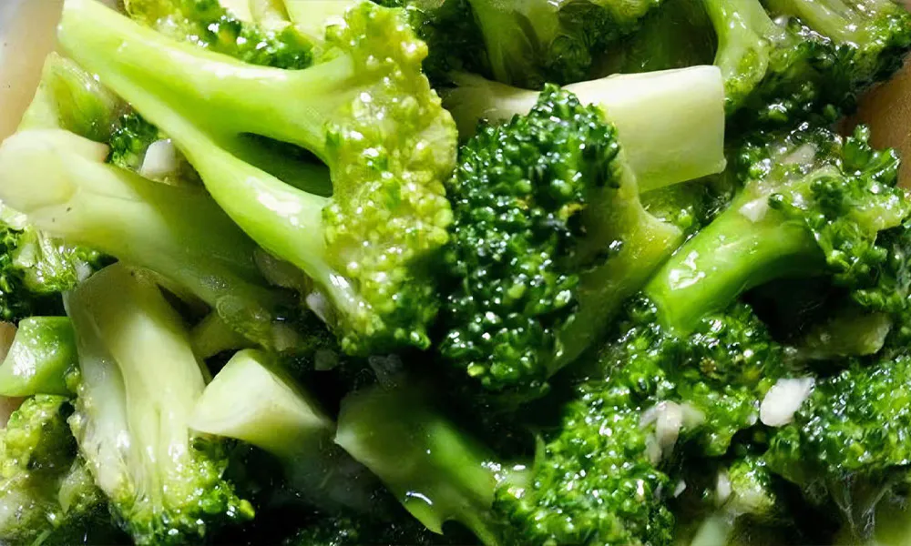 Sautéed Broccoli w.Chopped Garlic at WOK IN Asian Cuisine, an Asian Restaurant in Saint John