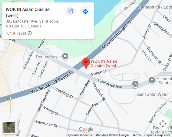 Location, 391 Lancaster Ave, Saint John, NB E2M 2L3